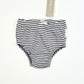 Striped nappy cover brand new - Size 000