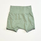 Green jersey shorts - Size 000