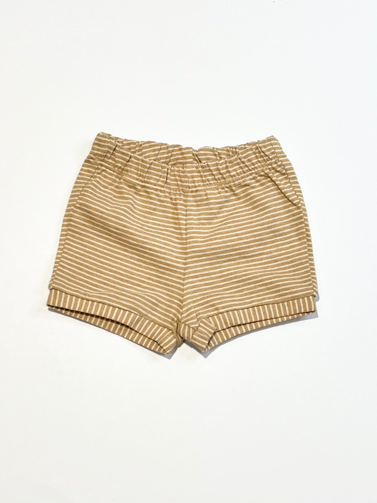 Striped jersey shorts - Size 000