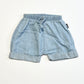 Blue chambray shorts - Size 000