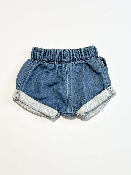 Blue sweat shorts - Size 000