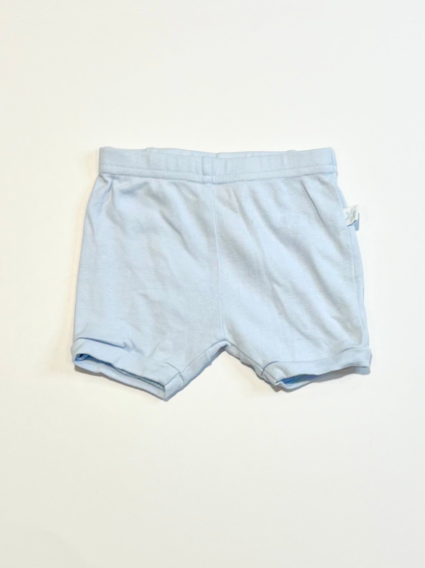 Blue ribbed shorts - Size 000