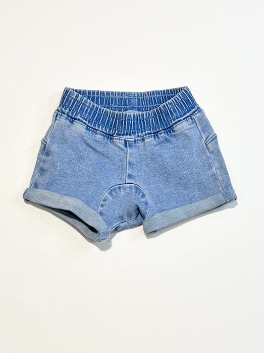 Denim stretchy shorts - Size 000