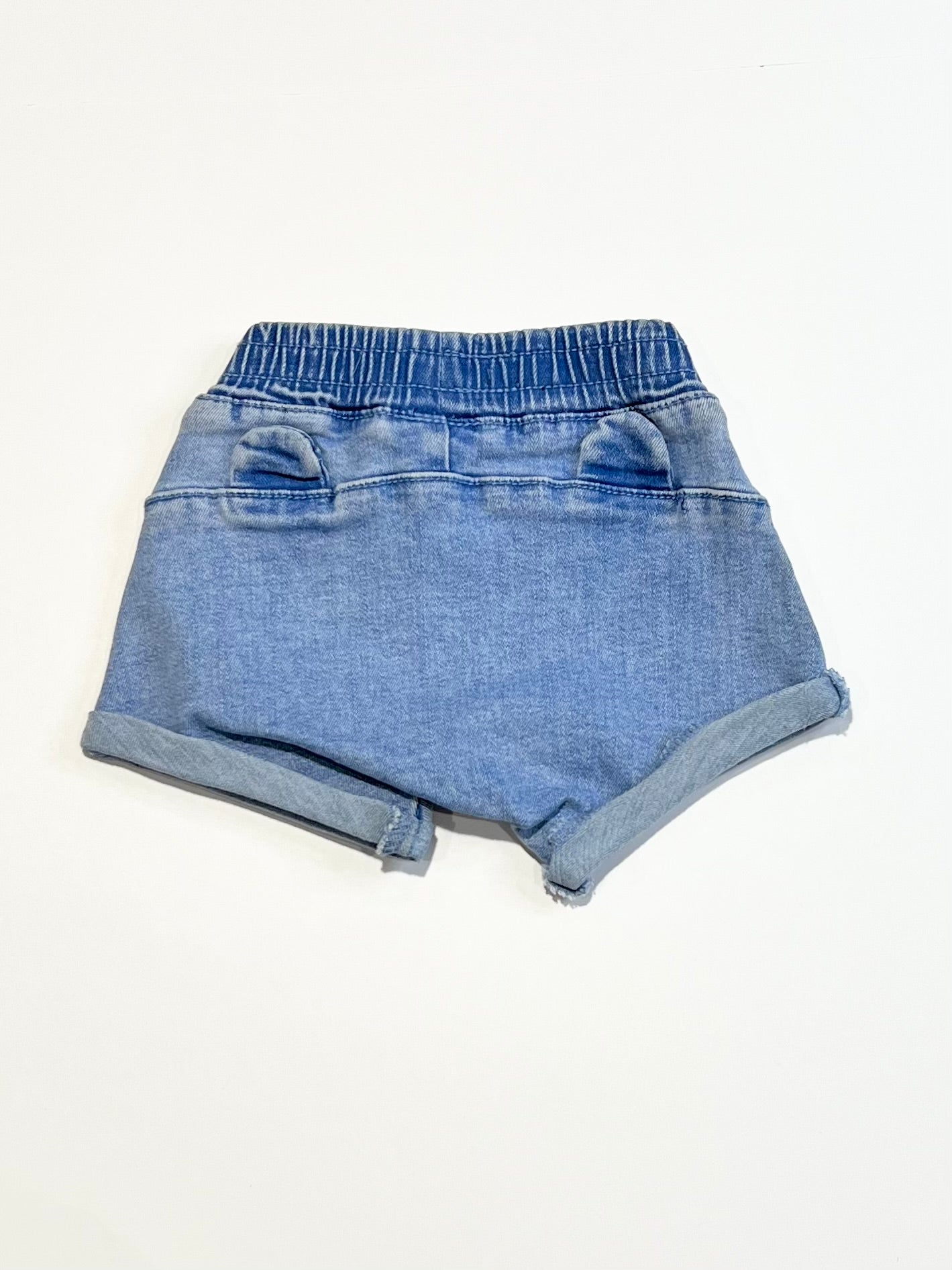 Denim stretchy shorts - Size 000