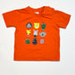 Red animals tee - Size 1