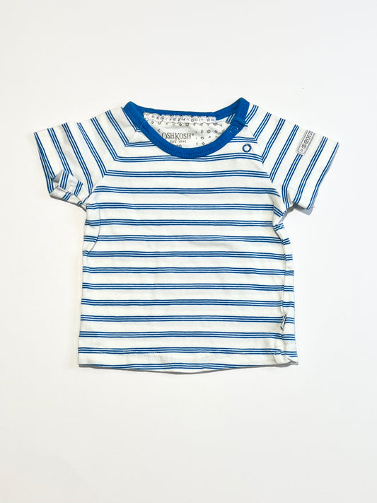 Blue striped tee - Size 000