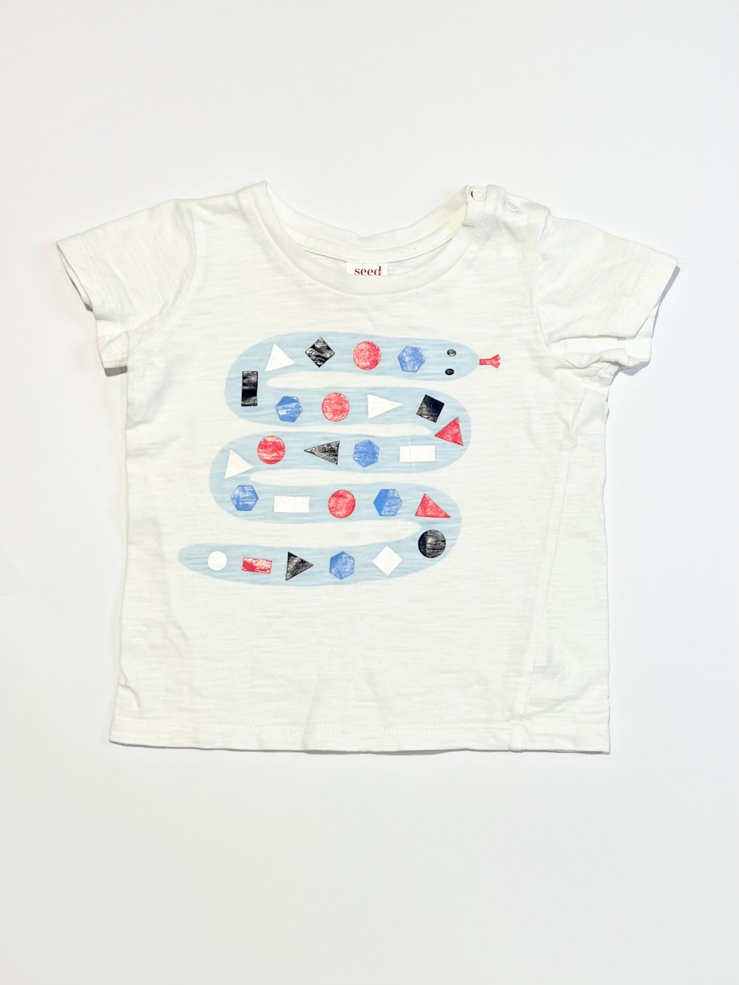 White snake tee - Size 1