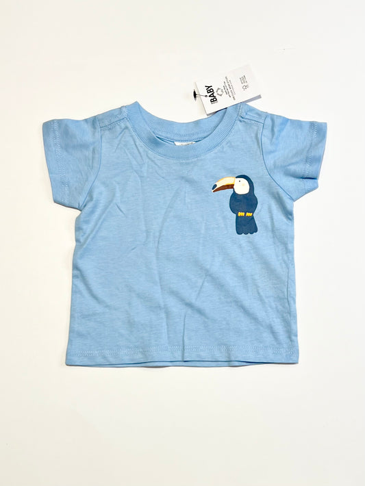 Blue toucan tee brand new - Size 000