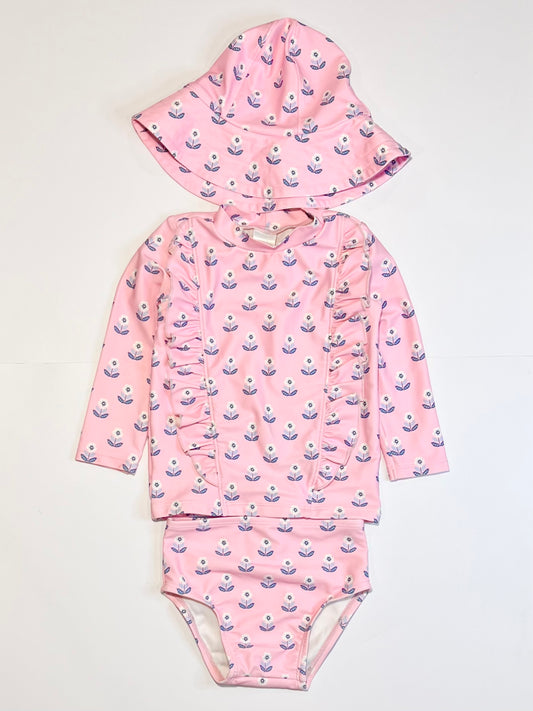 Floral swim set - Size 1