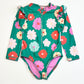 Floral one-piece - Size 1