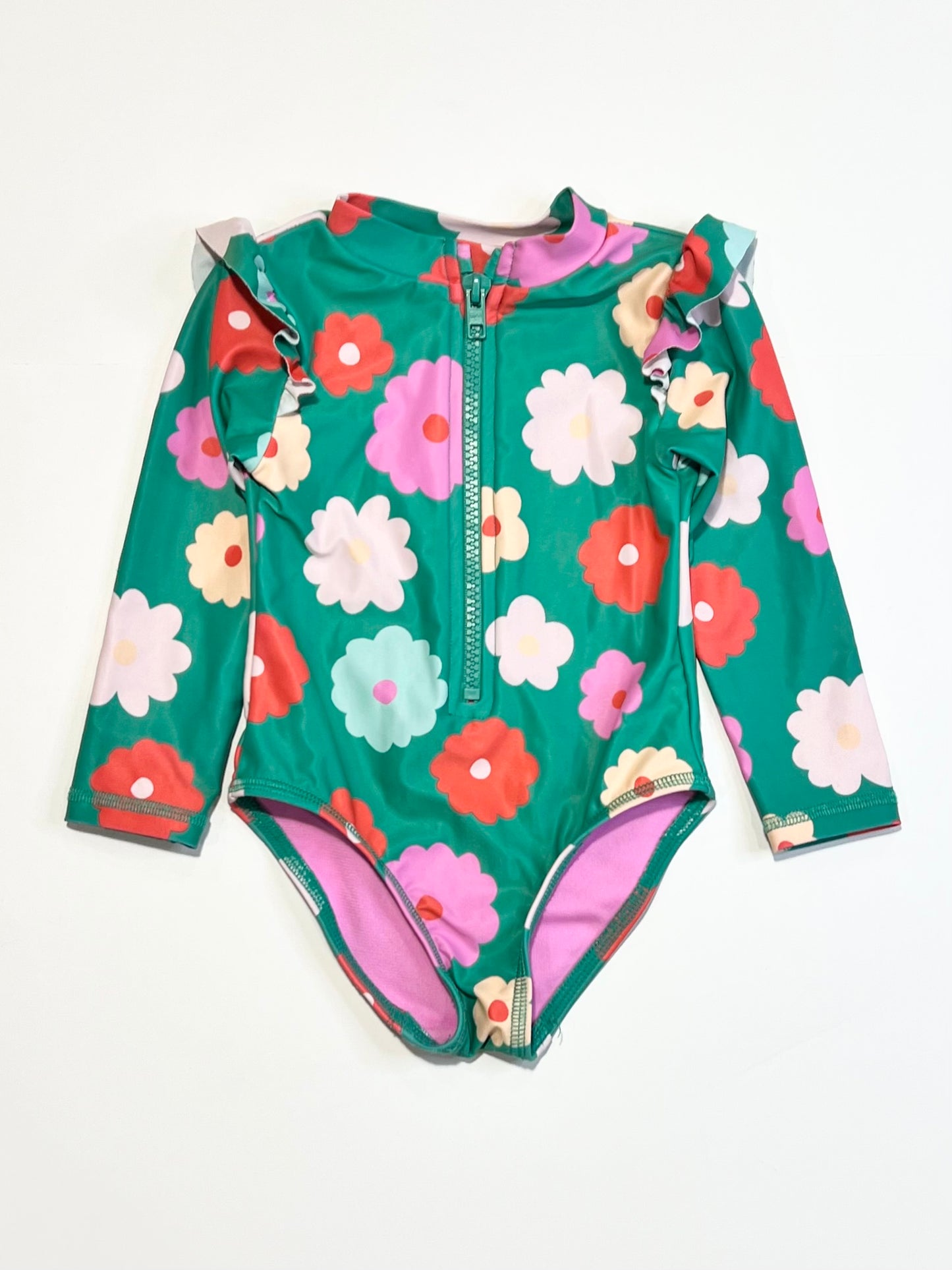 Floral one-piece - Size 1