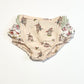 Ruffle birds nappy cover - Size 1