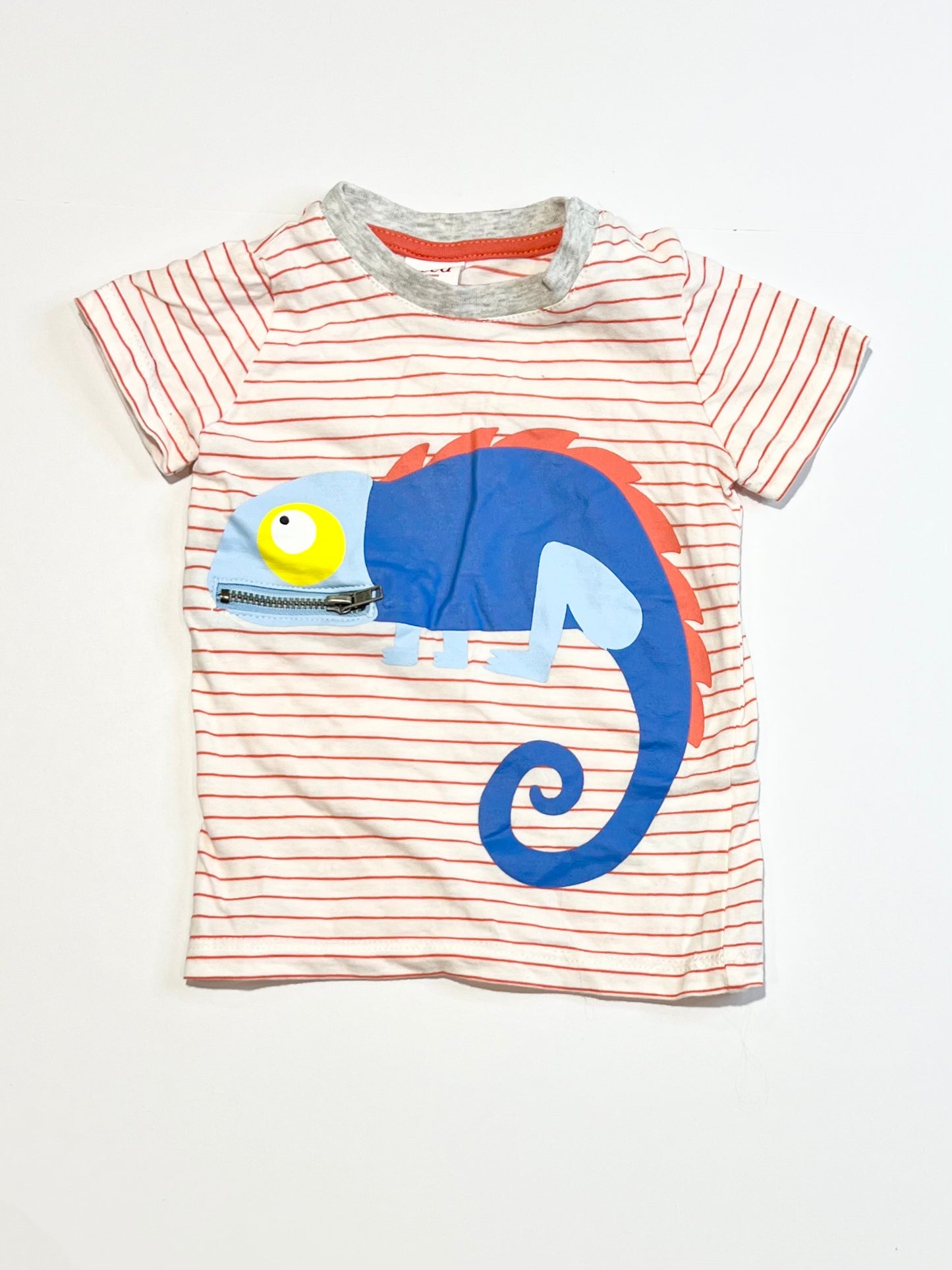 Striped chameleon tee - Size 000