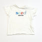 White logo tee - Size 000