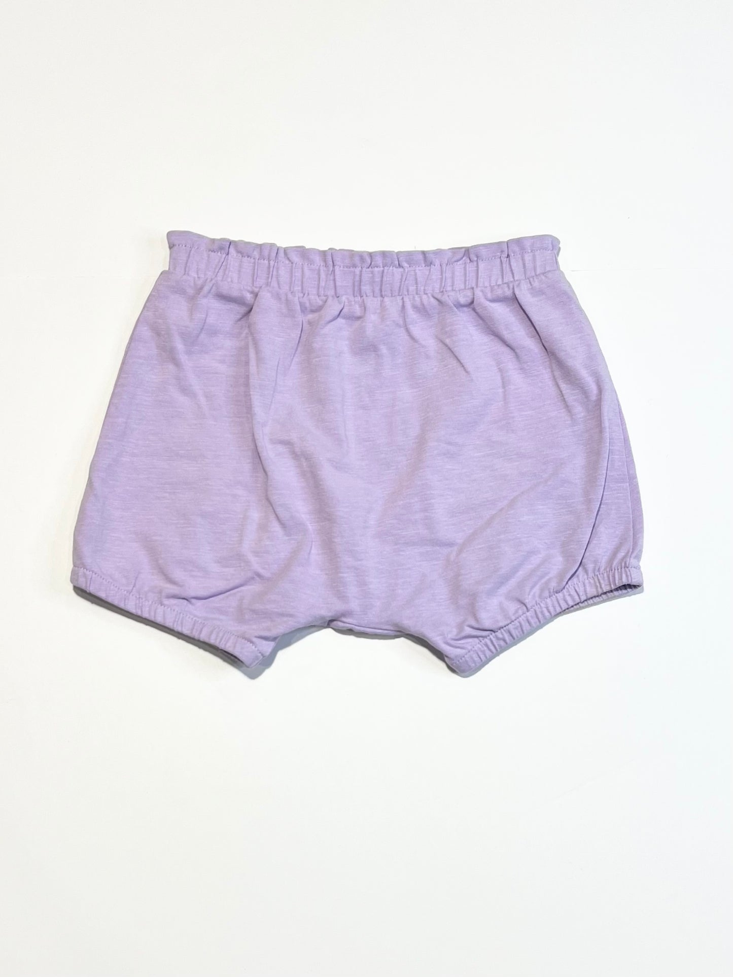 Purple jersey shorts - Size 1