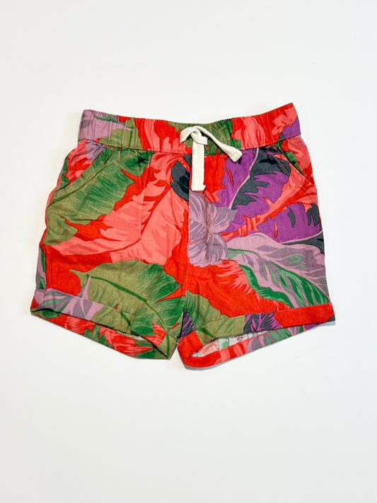 Woven leaft shorts - Size 1