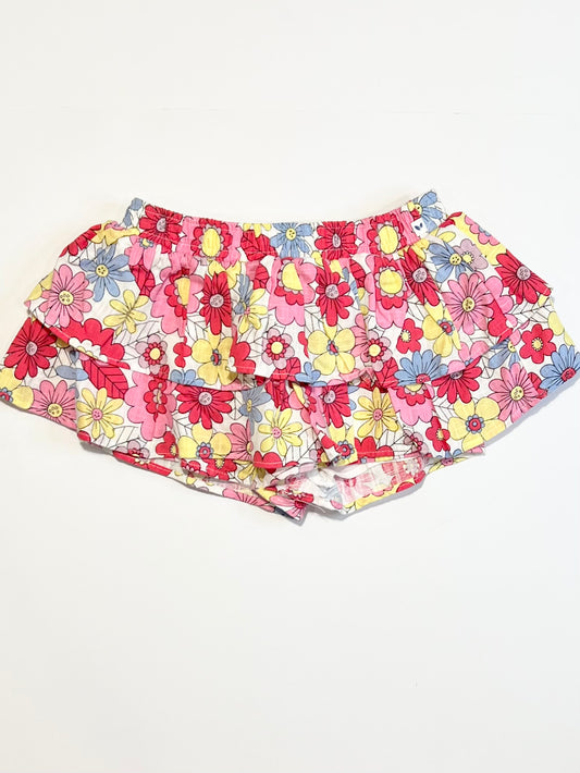Floral ruffle skorts - Size 1