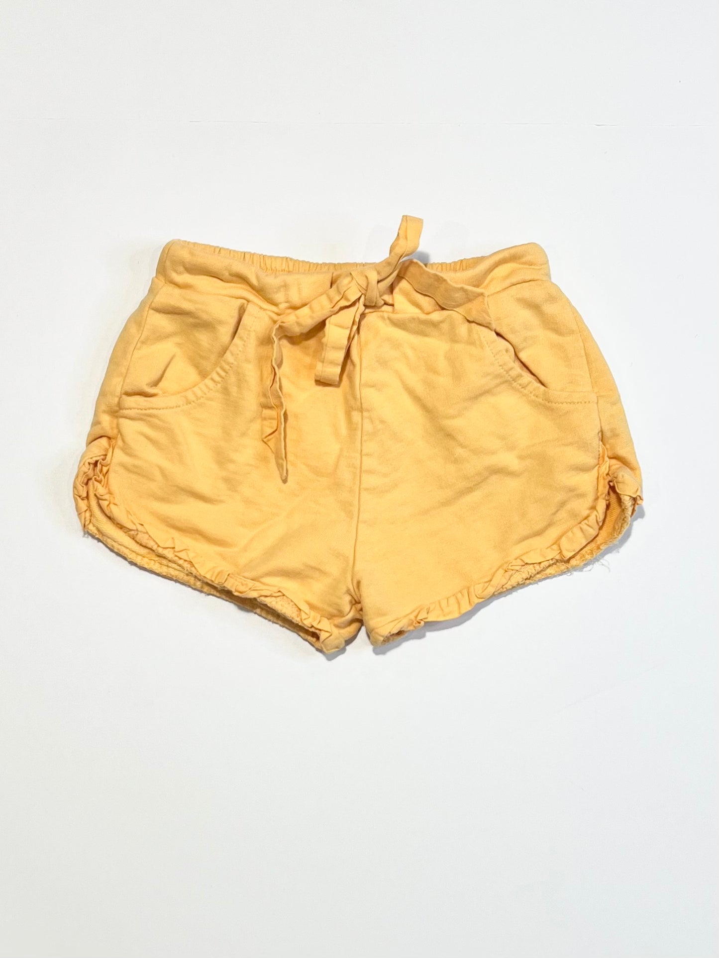Orange ruffle shorts - Size 1