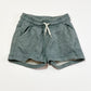 Green sweat shorts - Size 3