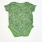 Green animals bodysuit - Size 000