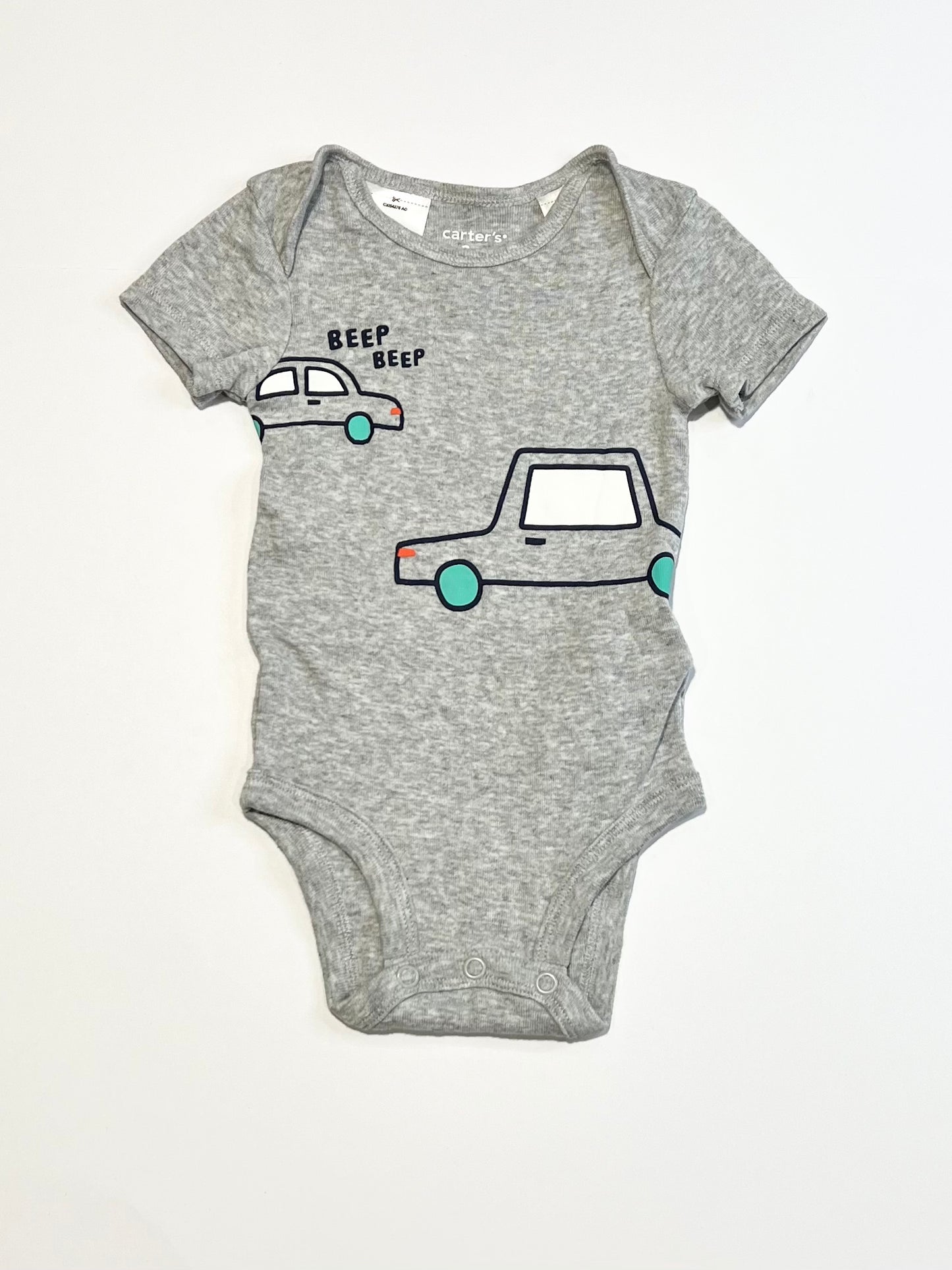 Grey cars bodysuit - Size 000