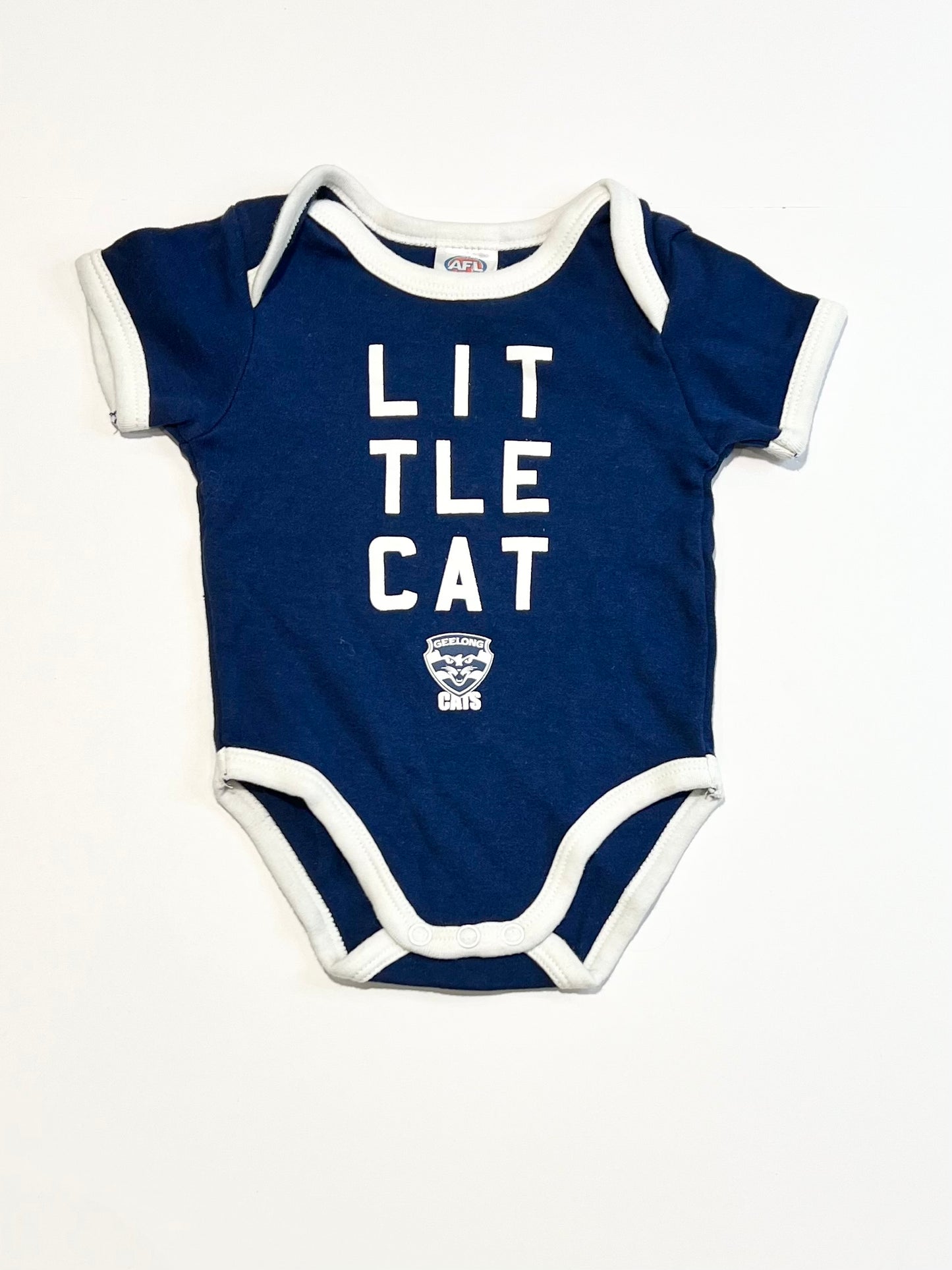 Geelong Cats bodysuit - Size 000