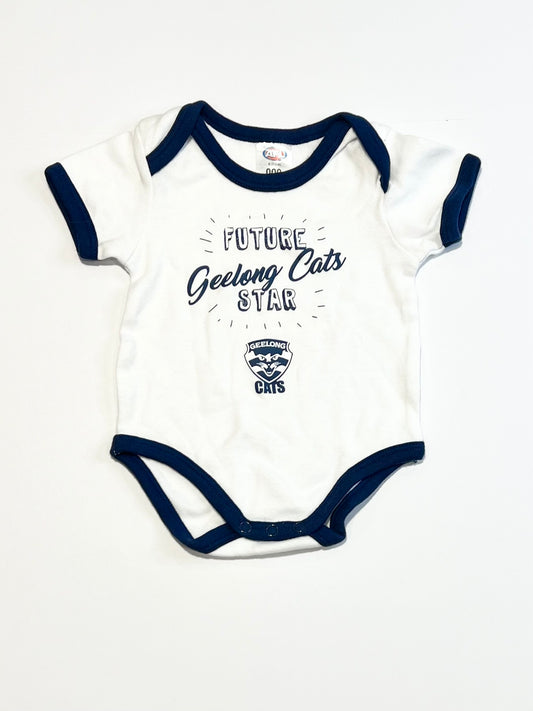 Geelong Cats bodysuit - Size 000