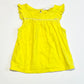Yellow ruffle tank - Size 1