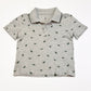 Grey dino polo shirt - Size 3