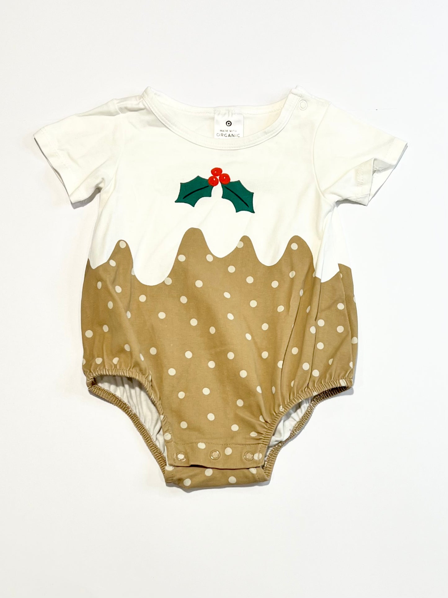 Christmas pudding bodysuit - Size 000