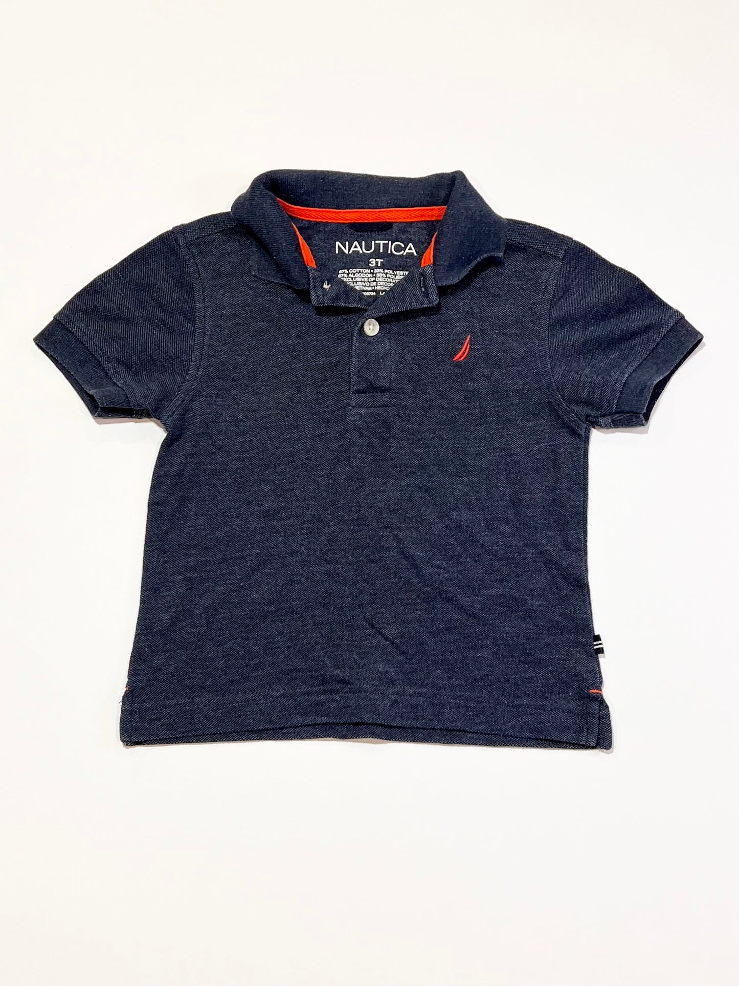 Navy polo shirt - Size 3
