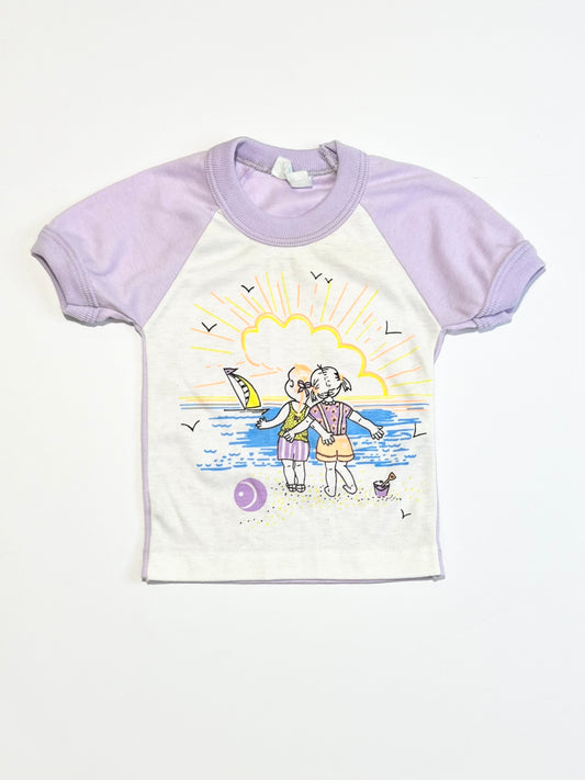 Vintage beach tee - Size 1