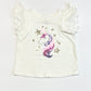 Sequined unicorn tee - Size 1