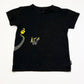 Black Pikachu tee - Size 3-4