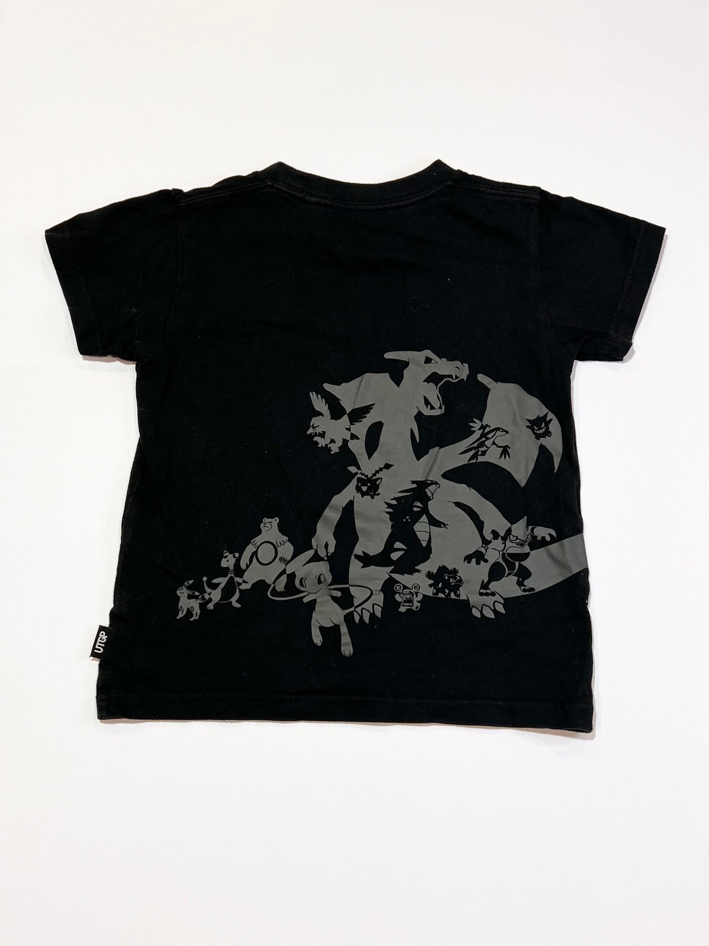 Black Pikachu tee - Size 3-4