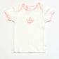 Ribbed bird tee - Size 1