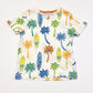 Palms and surfboards tee - Size 3-4