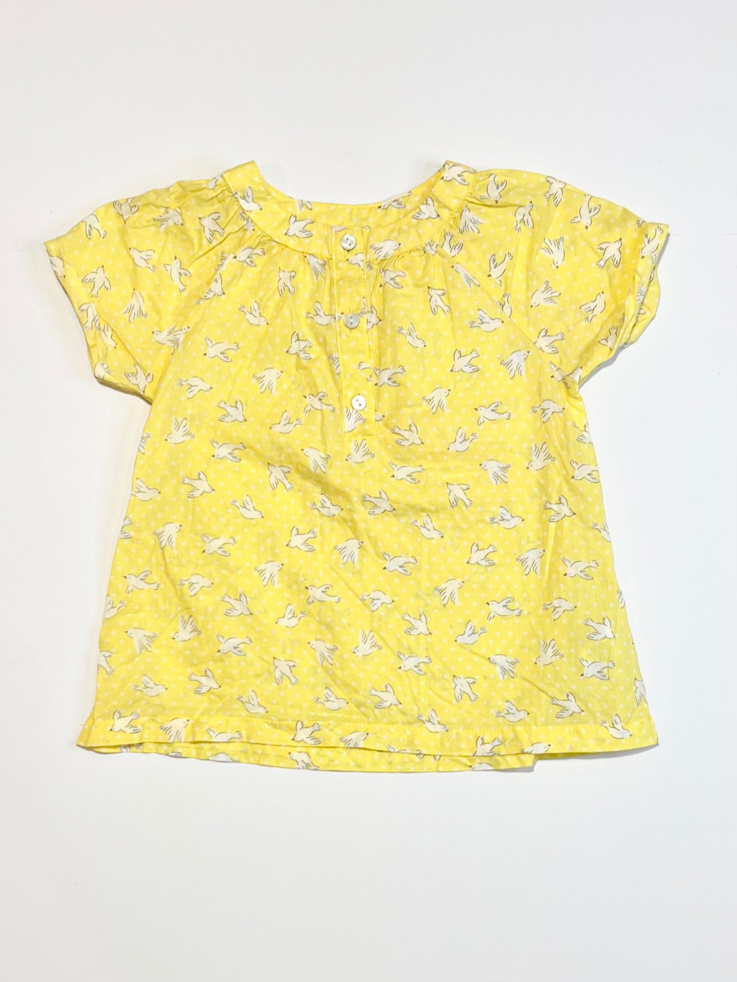 Cotton birds top - Size 1