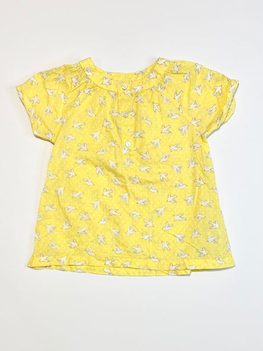 Cotton birds top - Size 1