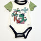 Travelling dino bodysuit - Size 000