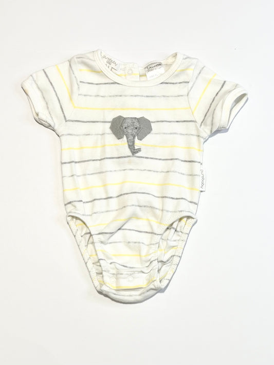 Ribbed elephant bodysuit - Size 000