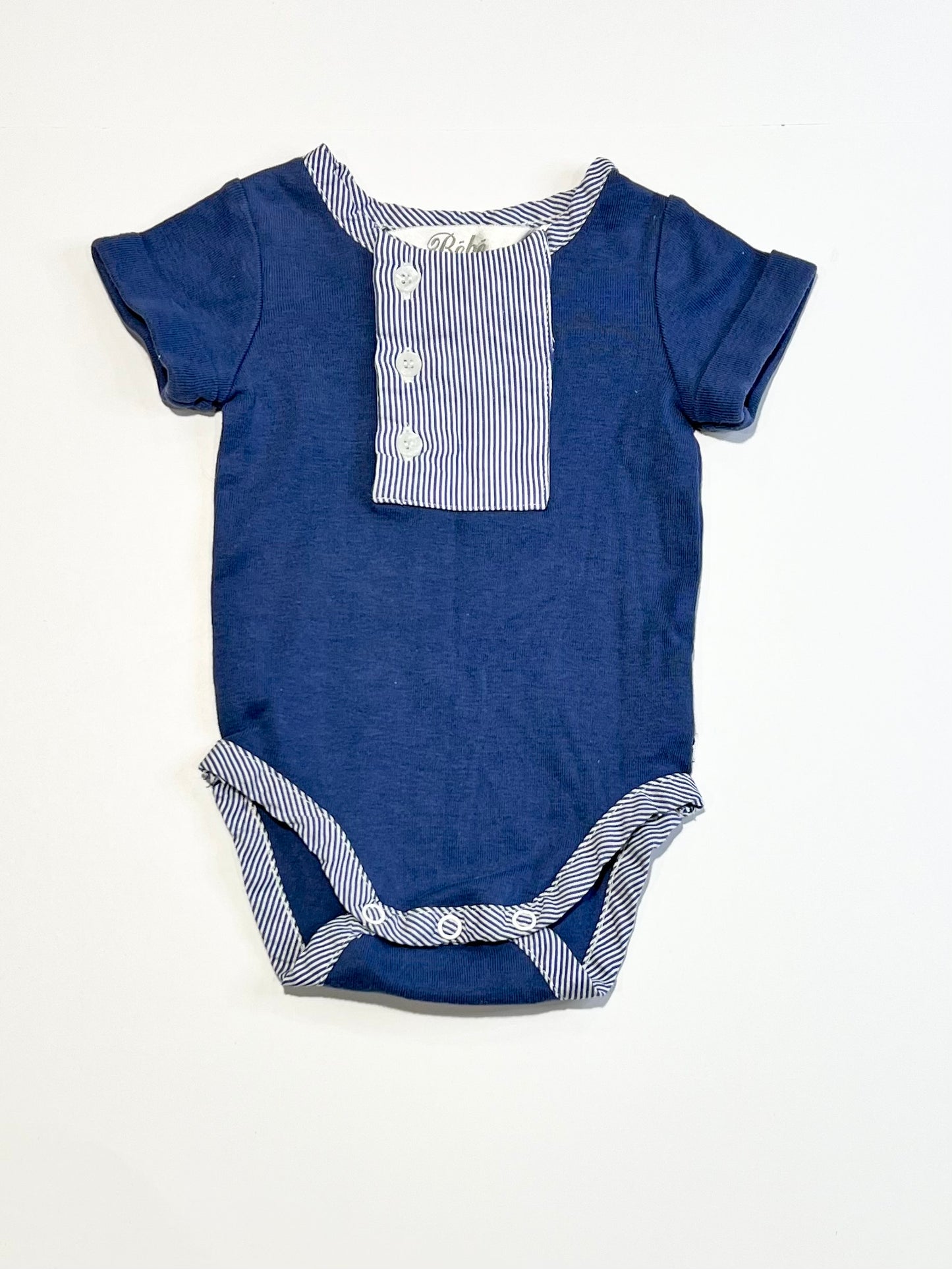 Blue striped bodysuit - Size 000