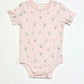 Pink floral bodysuit - Size 1