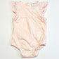 Pink ruffle bodysuit - Size 1