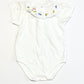 White ruffle bodysuit - Size 1