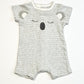 Striped koala romper - Size 000