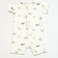 Animals zip romper - Size 000