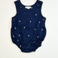 Navy anchors romper - Size 000