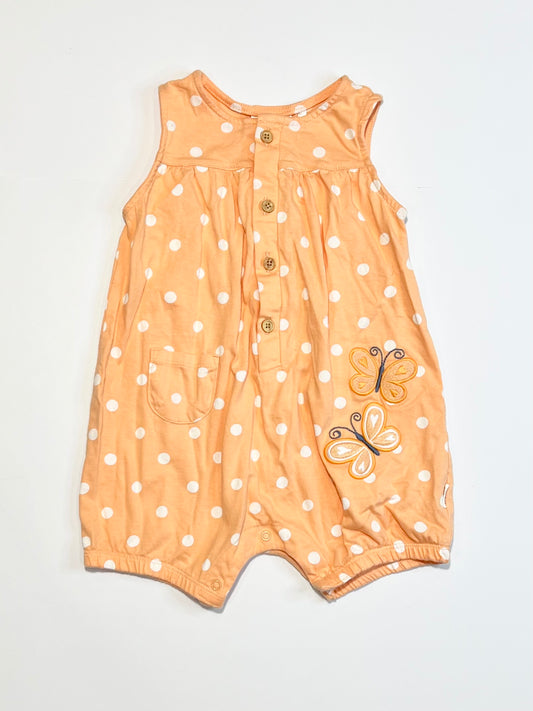 Jersey butterfly romper - Size 1