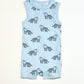 Blue tigers romper - Size 000